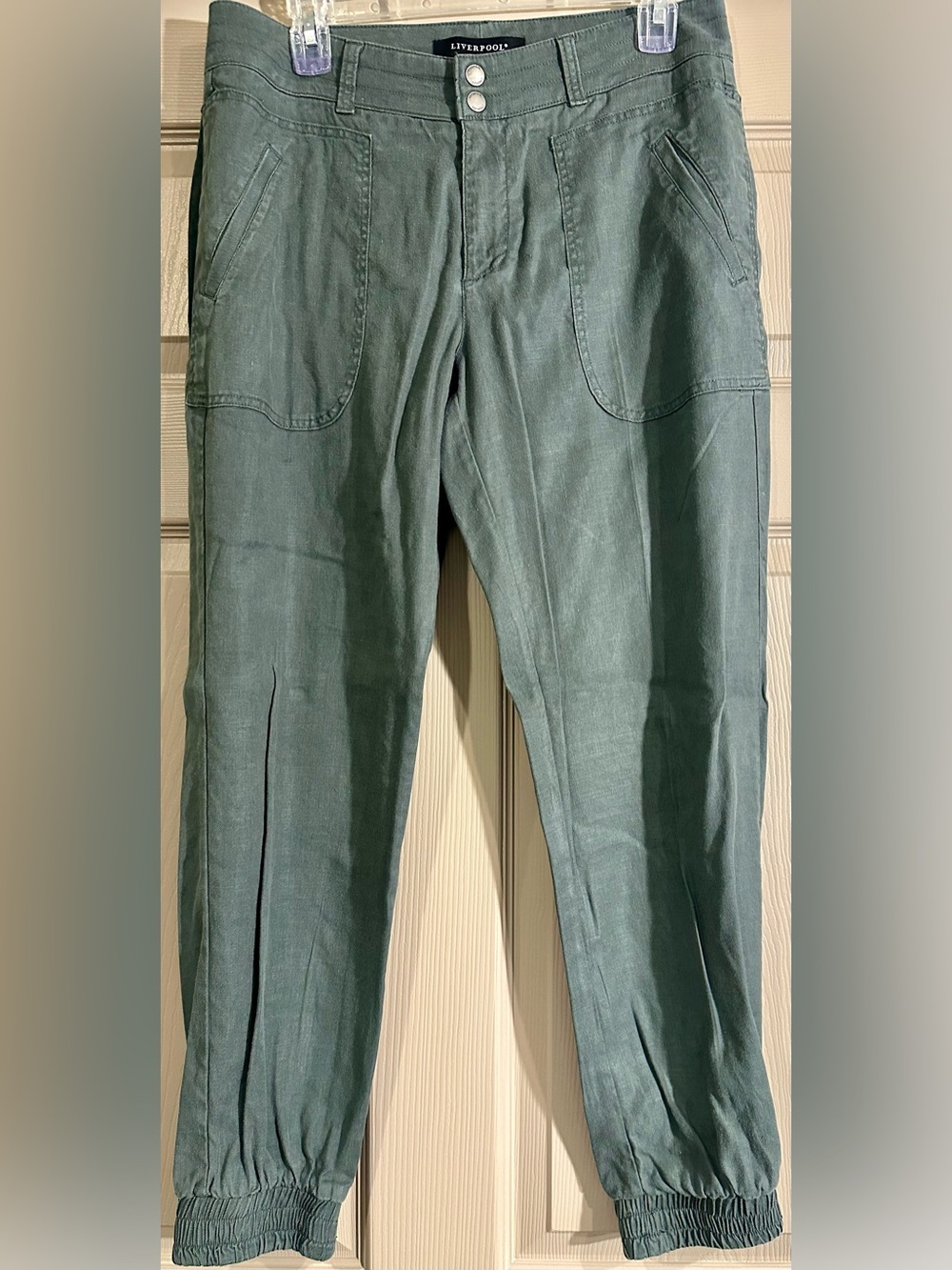 Liverpool Olive Green Jogger Pants
